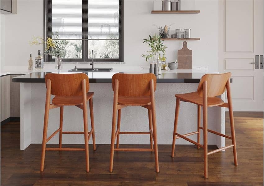 تصویر 1 از صندلی چوبی بار مخصوص فضا های داخلی مناسب کافی شاپ